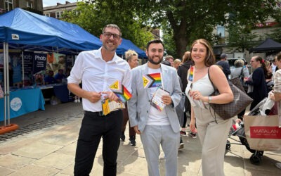 P4 Recruitment at Disability Pride Preston